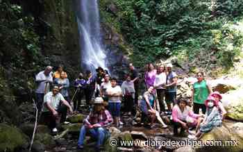 Aumentan caminatas entre familias para visitar cascadas de Coatepec - Diario de Xalapa