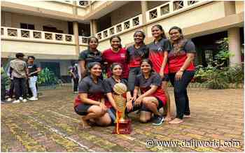 Mangaluru: Srinivas University, College of Aviation studies holds inter-class throwball tourney - Daijiworld.com