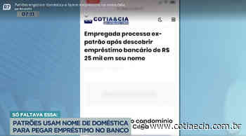 Record repercute denúncia do Cotia e Cia sobre doméstica que teve nome usado em empréstimo - Cotia e Cia
