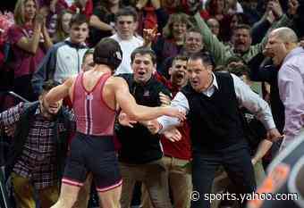 Scott Goodale says plan is for Kyonte Hamilton to wrestle after football: ‘He’s a special talent’ - Yahoo Sports