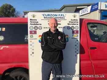 Footballer heads to Turton FC reunion after triumph at walking tournament