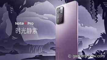 Redmi Note 11 Pro, Redmi Note 11 Pro+ Tipped to Launch as Xiaomi 11i, Xiaomi 11i HyperCharge in India
