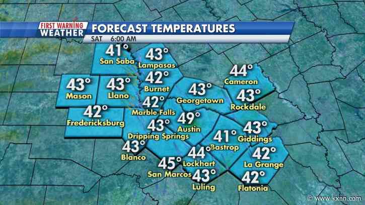 Beautiful autumn weather to last through the weekend