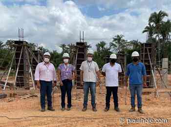 Comitiva da AGERT visita frentes de obra do programa Timon Saneada 2 - Piauí Hoje