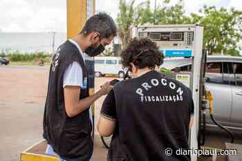 Procon fiscaliza postos de combustíveis em Timon - Diário Piauí - Jornal Diário do Povo do Piauí