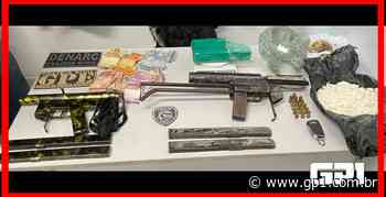 Denarc prende duas pessoas e apreende metralhadoras do PCC em Timon - GP1