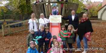 2100 Euro für die Kita Kastanienhof: dm-Markt Volkach spendet Ergebnis der Kassenaktion mit Bürgermeister Heiko Bäuerlein – Lokale Nachrichten aus Stadt und Landkreis Schweinfurt - inUNDumSCHWEINFURT_DE