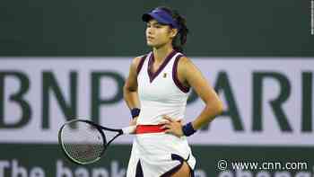 Disappointed Emma Raducanu still adjusting to life on tour