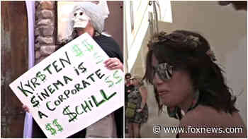 Arizona bride, mom plead with progressive anti-Sinema protesters to stop 'ruining' wedding
