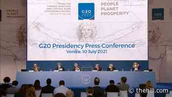 G-20 leaders endorse global minimum tax