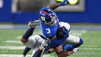 Giants optimistic Shepard, Toney will play MNF