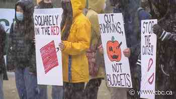 Students at 4 Alberta universities protest tuition increases, budget cuts in 'Day of Action' Friday