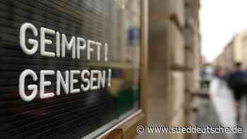 Debatte um Ausweitung des 2G-Modells in Sachsen - Süddeutsche Zeitung