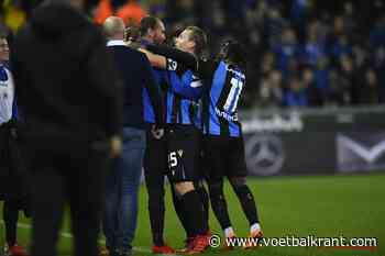 STVV-Club Brugge: 24' Onwaarschijnlijk: STVV voor het eerst in de aanval en Bauer zorgt meteen voor de gelijkmaker.