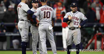 World Series: Bregman, Altuve and Correa Are Struggling for Astros