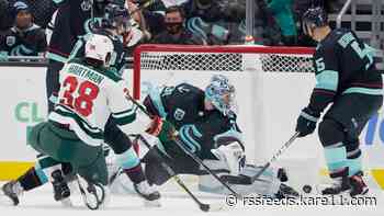 Wild log second loss of the season after falling 4-1 to Seattle