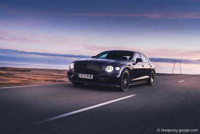 Bentley Flying Spur hybrid drives across Iceland using renewable energy