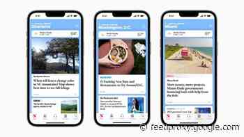 Apple News expanded to more local news in the US