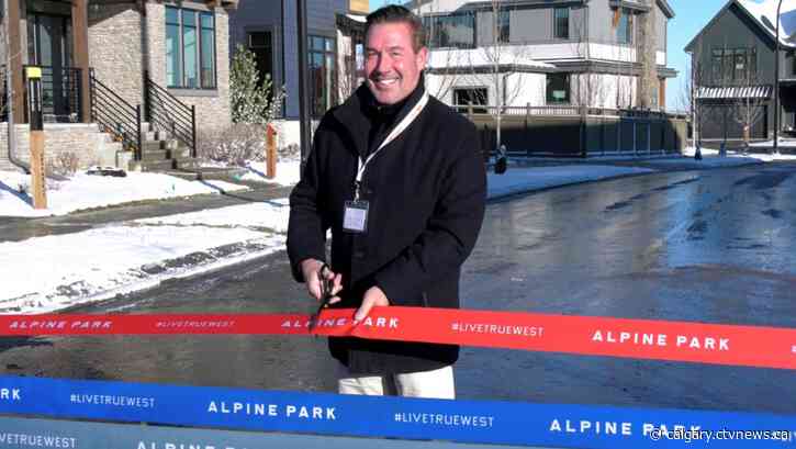 Grand opening of southwest Calgary's Alpine Park neighbourhood promises large economic boost