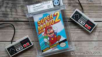 Super Mario Bros. 2 video game sells for $88,550