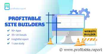 Profitable Site Builder Data & Report - Data & report of 92+ hand-curated profitable site builders