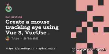 Create a mouse tracking eye using Vue 3, VueUse & CSS