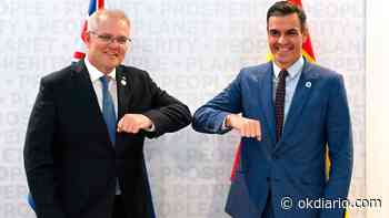 Sánchez y Morrison acuerdan estrechar los lazos entre España y Australia - Okdiario