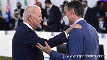 Biden y Sánchez protagonizan un breve y afectuoso saludo en el G20 - El Periódico