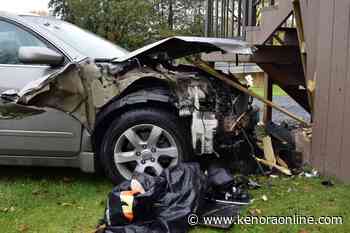 Car collides with Ottawa Street home - KenoraOnline.com