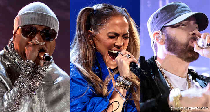 LL Cool J Performs with Jennifer Lopez & Eminem at Rock & Roll Hall of Fame Induction Ceremony