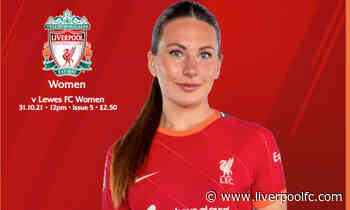 Get your LFC Women v Lewes FC programme today