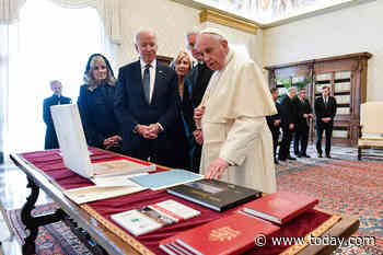 Biden and Pope Francis talked COVID-19, climate change at 75-minute meeting