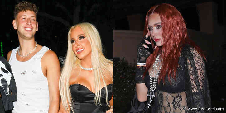 Tana Mongeau & Stassie Karanikolaou Show Some Skin for Their Halloween Costumes!