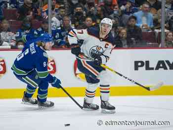 Player grades: Oilers dominate early, hang on late to edge Canucks 2-1