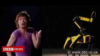 The Rolling Stones: Robot dog 'Spot' shares Mick Jagger's moves