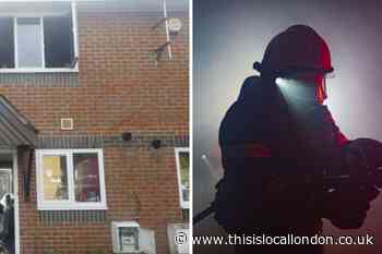 Brixton house damaged in fire as candle found to be cause
