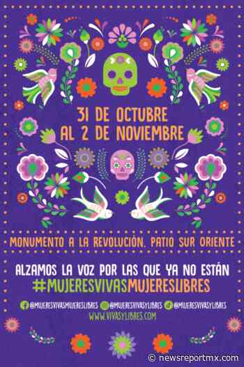 Con mega altar Mujeres Vivas, Mujeres Libres recuerda las vidas de todas las mujeres víctimas de violencia machista en México. - News Report MX