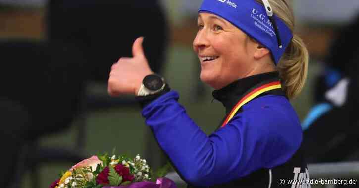 Claudia Pechstein nach Sturz noch DM-Zweite im Massenstart