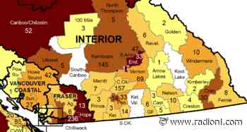 Kamloops-area COVID-19 cases rise compared to previous week - radionl.com