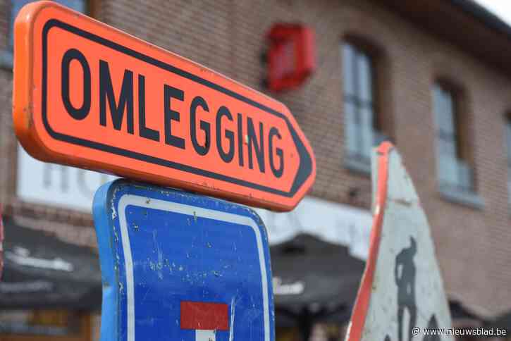 Eén toegang naar Shopping Park dicht