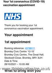 My Covid-19 Vaccination By Megan Slattery. James Allen's Girls' School