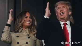 Trump does 'Tomahawk chop' at World Series game in Atlanta