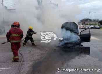 Se incendia vehículo en calles de Veracruz - Imagen de Veracruz