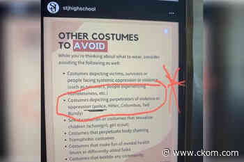 Saskatoon school facing criticism for costume rules comparing police to Hitler - CKOM News Talk Sports