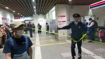17 hurt as man in costume stabs passengers on Tokyo train, public broadcaster says