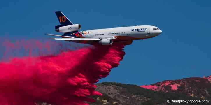 A New Mexico-based company that flies firefighting aircraft dropped a record-setting 12 million pounds of retardant during the busy fire season