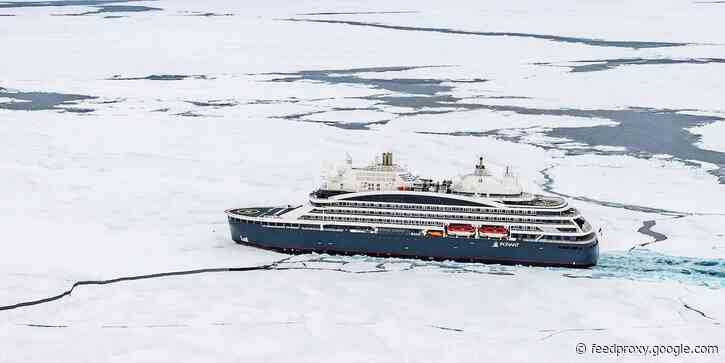A French luxury cruise line has unveiled its new ship that it will use to sail around Antarctica  - see inside