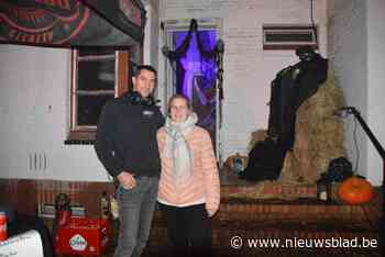 Katrien en Dave versteld over succes van hun spookhuis