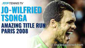Jo-Wilfried Tsonga's Amazing Title Run! | Paris 2008 - The Global Herald - The Global Herald