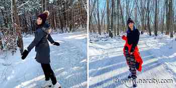 This Ontario Skating Trail Will Let You Glide Through A Snowy Forest With Twinkling Lights - Narcity Canada